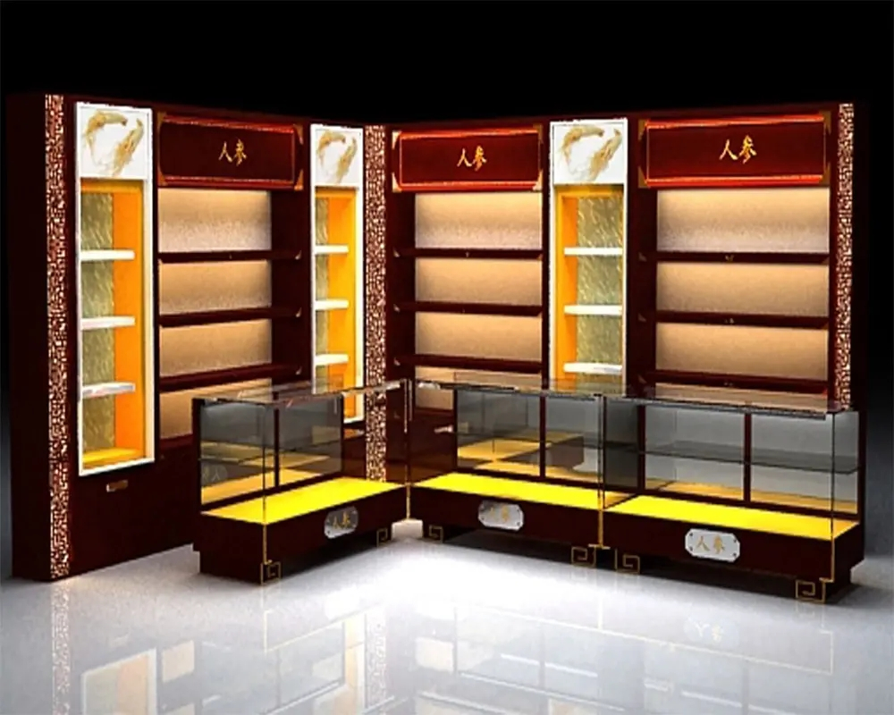 如何增加展柜的視覺效果？